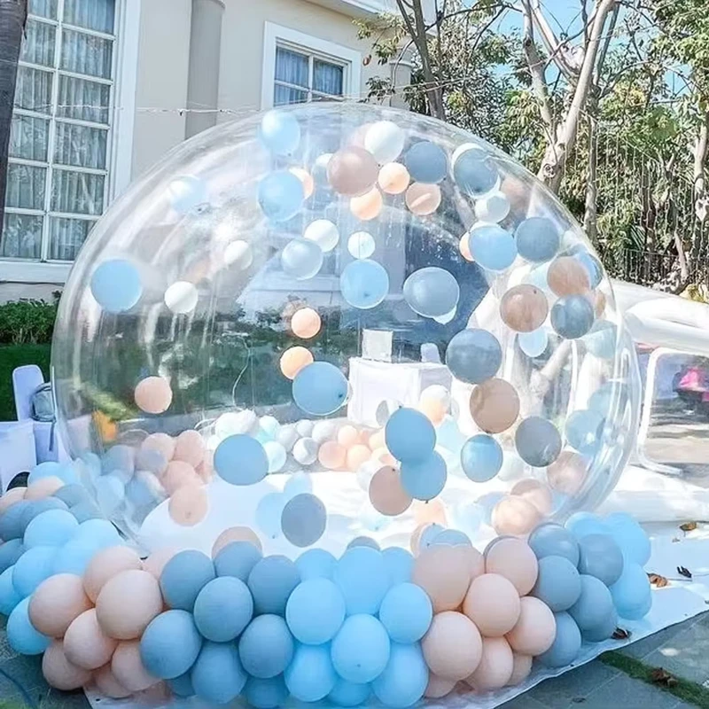 Bouncing Castle Party Dome House Transparent Inflatable Clear Jump Ballons Bubble House for Kids