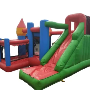 Castillo Inflable Combo de Rebote con Tobogán para Niños