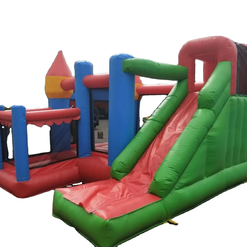 Bouncy Castle Inflatable Bouncer Combo Jumping Castle With Slide for Kids