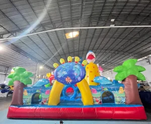 Bouncy Castle Inflatable Bouncy Castle With Slide Inflatable Mosque Castle