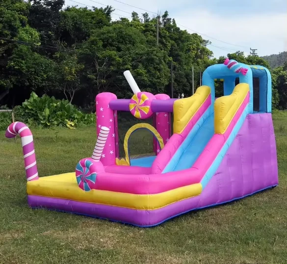 Château gonflable de haute qualité, maison de saut en PVC 4x4m, 20 personnes, usage commercial en extérieur