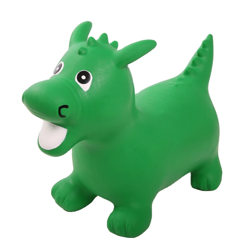Brinquedo Inflável de Montar em Forma de Animal, Dinossauro Saltador para Brincar ao Ar Livre para Crianças Personalizado YPJA-3-101 Aceitável