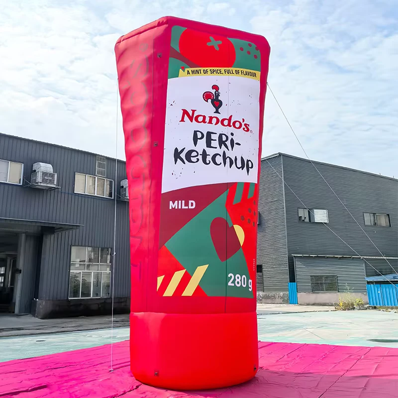 Merkpromotie Opblaasbare Bierblik Wijn Opblaasbare Drinkfles Gigantische Opblaasbare Reclame Voor Feesten