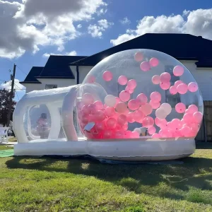 Bubble Bounce House Room Inflatable Clear Domes Kids Bouncy Tent Inflatable Balloon Dome Bubble Tent Ball Tent