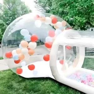 Bubble Bounce House Room Inflatable Clear Domes Kids Bouncy Tent Inflatable Balloon Dome Bubble Tent Ball Tent