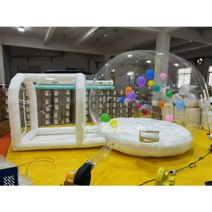 Bubble House Inflatable Transparent Dome Tent Crystal with Air Blower for Event Photography Custom OEM