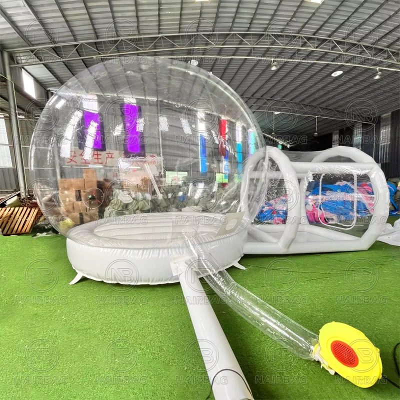 Rumah Gelembung Trampoline Inflatable Kubah Jernih Tenda Bouncy Anak Kubah Balon Inflatable untuk Pesta Pernikahan Anak Dewasa