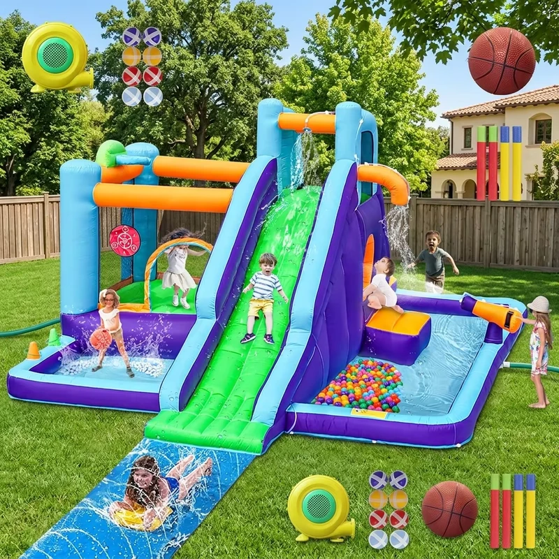 Bubble House e Castello Gonfiabile Parco Giochi Indoor Soft Play Castello per Eventi Gonfiabile