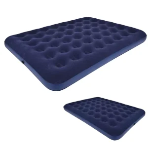 Built In Rechargeable Pump Twin Size Inflatable Airbed Foldable Blow up Mattress for Bedroom Home Furniture Camping