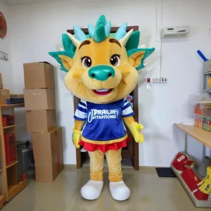 Business Promotion Mascot Costume Party Prop Company Advertising Performance Clothing Dragon Character Mascot Costume