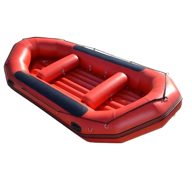 CE 1.8mm PVC 4.3m Inflatable Whitewater River Raft Boat for Sale
