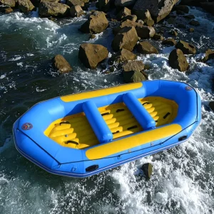 CE 1.8mm PVC Material Inflatable Whitewater and River Rafting Boat Stable Drifting Design