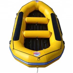 CE 1.8mm PVC Self Bailing Bottom Whitewater Raft Stable and Lightweight Inflatable for Drifting