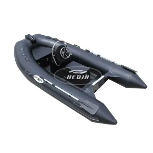 CE 11ft Rib330 Fiberglass Inflatable Boat for 5 People Rigid Hull Hypalon Inflatable Boat 3m