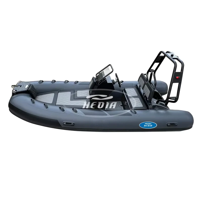 Barca a Motore CE SP390 Rib da 12.7ft, Barca a Motore per Fiume, Kart da Corsa per Adulti, Kayak in Plastica, Barca da Surf