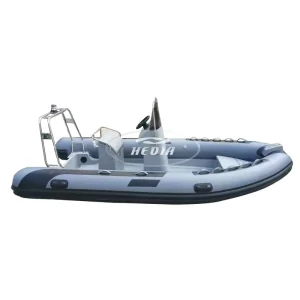 CE 15.8ft Rib480B Inflatable Boat Rib 480 Inflatable Dinghy Rib with Cabin for Fishing with Motor