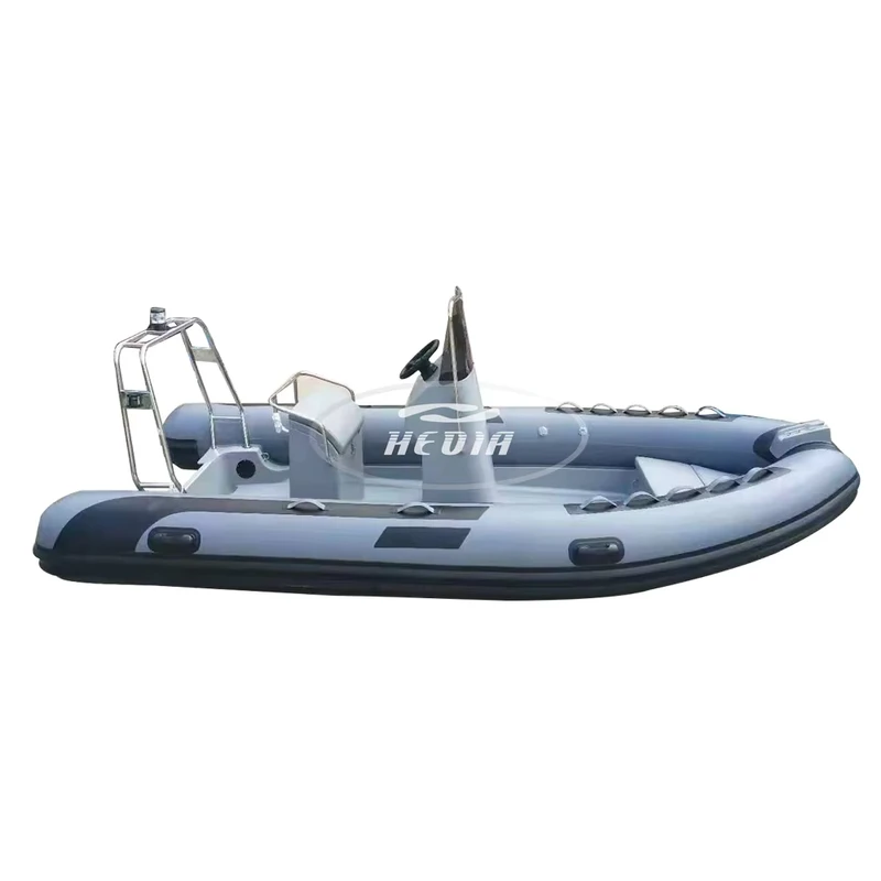 เรือเป่าลม CE ขนาด 15.8 ฟุต Rib480B เรือยาง Rib 480 เรือยางพร้อมห้องโดยสารสำหรับตกปลาพร้อมมอเตอร์