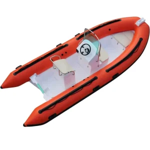 CE 17ft Sport RIB Boat RIB Fishing Hypalon Inflatable Rowing Boats With Outboard Motors
