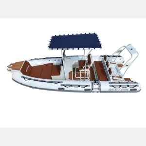 CE 18 ft RIB560 Hypalon PVC aluminum inflatable RIB boat for sale