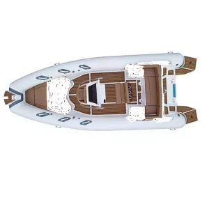 CE 23.3 ft luxury RIB ORCA 866 Hypalon fiberglass RIB boat Pennel Flipo fabric inflatable fishing kayak