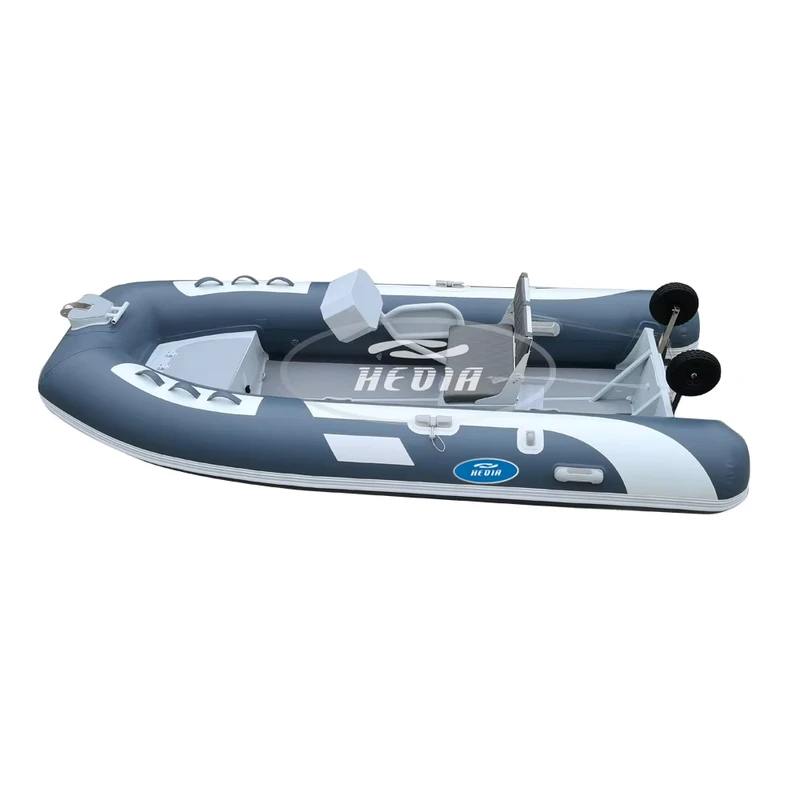 Gommone gonfiabile RIB360 in alluminio CE da 3,6 m, tender Orca Hypalon con console centrale