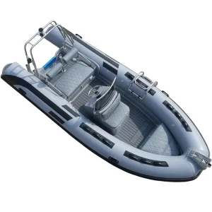 CE 4.8m 15.75ft Fiberglass Rowing RIB 480B Hypalon PVC Rigid Inflatable RIB Boat