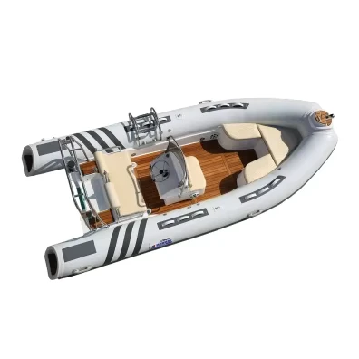 Barco Inflável Rígido Deep-V RIB520 de 5,2m para Uso Marítimo