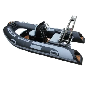 CE 5-Person Fiberglass Hull Ribs 360 Electric Inflatable Rubber Fishing Ribs Boat for the Ocean