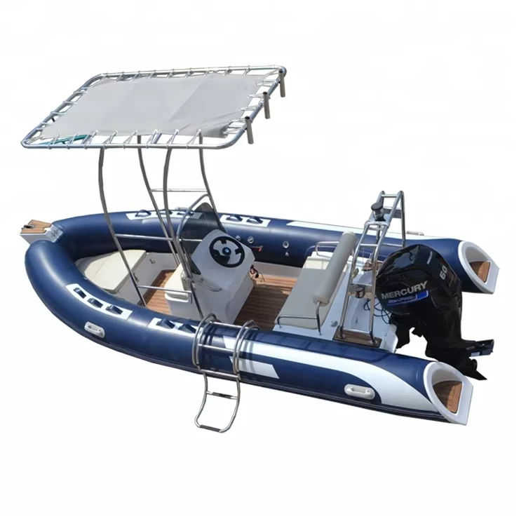 CE 60 PS Außenbordmotor Hypalon oder PVC 4,8 m RIB Aufblasbares Boot