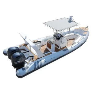 Thuyền hơi cứng Hypalon 25 ft 7.6 m, PVC, CE sang trọng