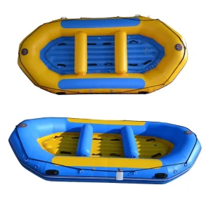 Rakit Sungai Inflatable Putih Auto-bailing CE