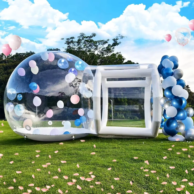 Tenda Igloo Transparente Bubble Dome PVC ao Ar Livre com Certificado CE