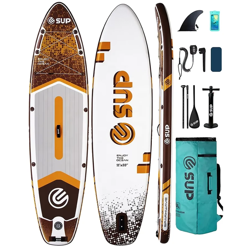 Planche à Pagaie Certifiée CE pour Surf, Planche de Surf, Planche à Pagaie pour Jeux Aquatiques