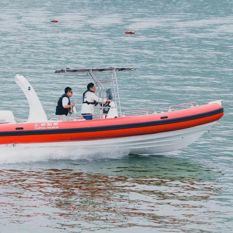 Сертифицированная CE 22-футовая надувная спортивная яхта RIB 680A для спасательных операций на море