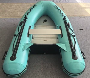 CE Certified 270cm High Quality Inflatable Dinghy Boat Aluminum Floor PVC Rescue Boat Drifting Sport Yacht High Speed Boating