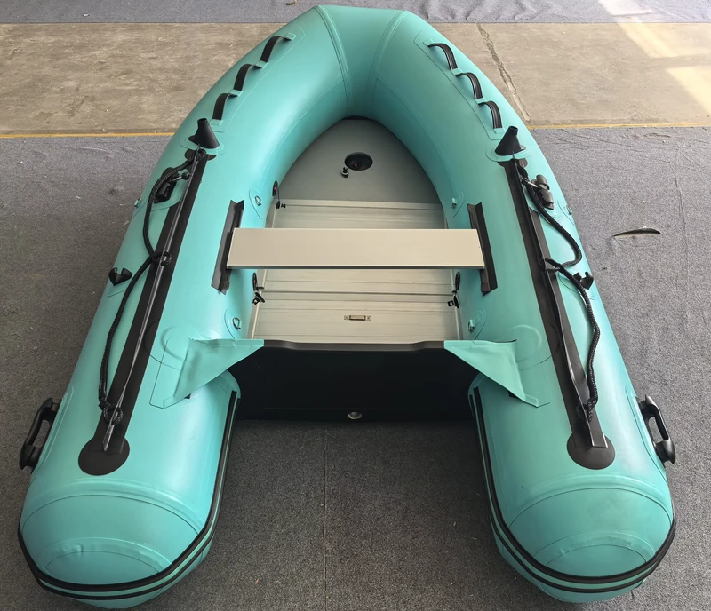 Bateau pneumatique de sauvetage en PVC de 270 cm de haute qualité, plancher en aluminium, bateau de sport de dérive, navigation à grande vitesse