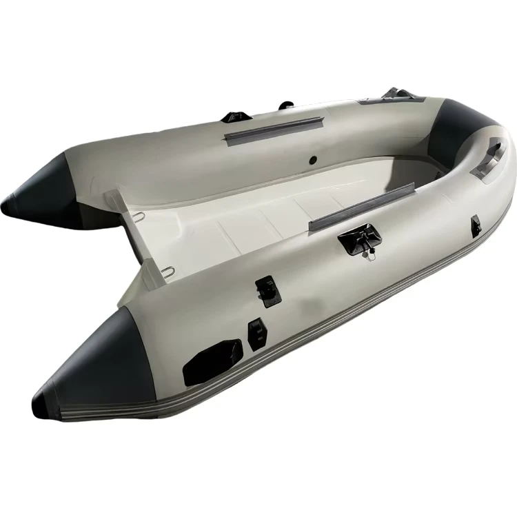 Thuyền hơi PVC RIB330 3.3m (11ft) Vỏ sợi thủy tinh hình chữ V sâu, Thuyền câu cá tốc độ cao, Đã được chứng nhận CE, Bán