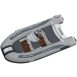 CE Certified 3.6m Rib360 High Speed Fiberglass Inflatable Boat Tender Dinghy for Fishing Drifting on Lake PVC & Hypalon Material