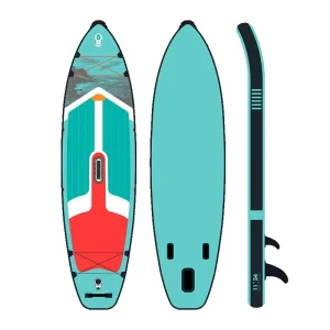 CE Certified PVC Inflatable Paddle Board All Around Eco Friendly Portable Adult Fishing Leisure Customizable Size Color Ocean