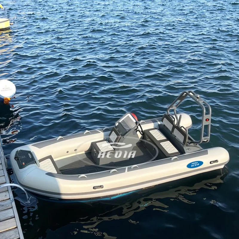 CE RIB 480 Orca Hypalon à grande vitesse, coque rigide en aluminium, canot gonflable de 16 pieds en Hypalon.