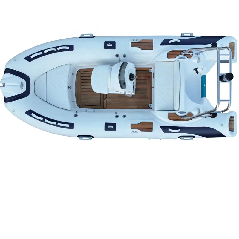 CE Hypalon 12,8 фута RIB 390 Лодка с жестким корпусом из стекловолокна, надувная лодка для рыбалки