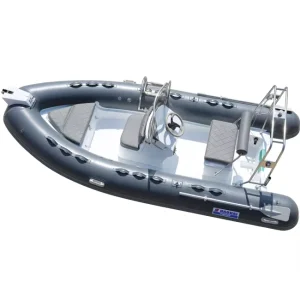 CE RIB 14,1ft Inflatable Boot Met Fiberglass Hypalon En Motor Combo Set 3,6m Power Sport RIB Boot Voor Vissen