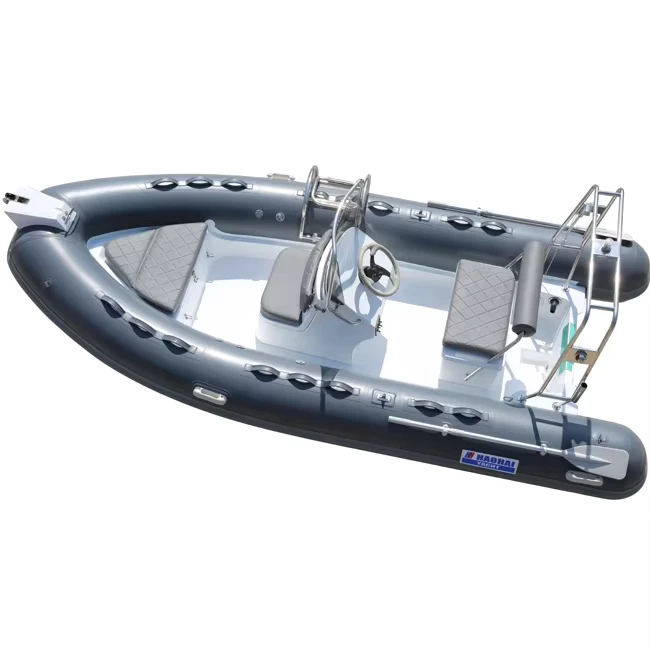 CE RIB 14.1피트 인플레이터 보트, 유리섬유 하이폴리머 및 엔진 조합 세트, 3.6m 파워 스포츠 RIB 보트, 낚시용