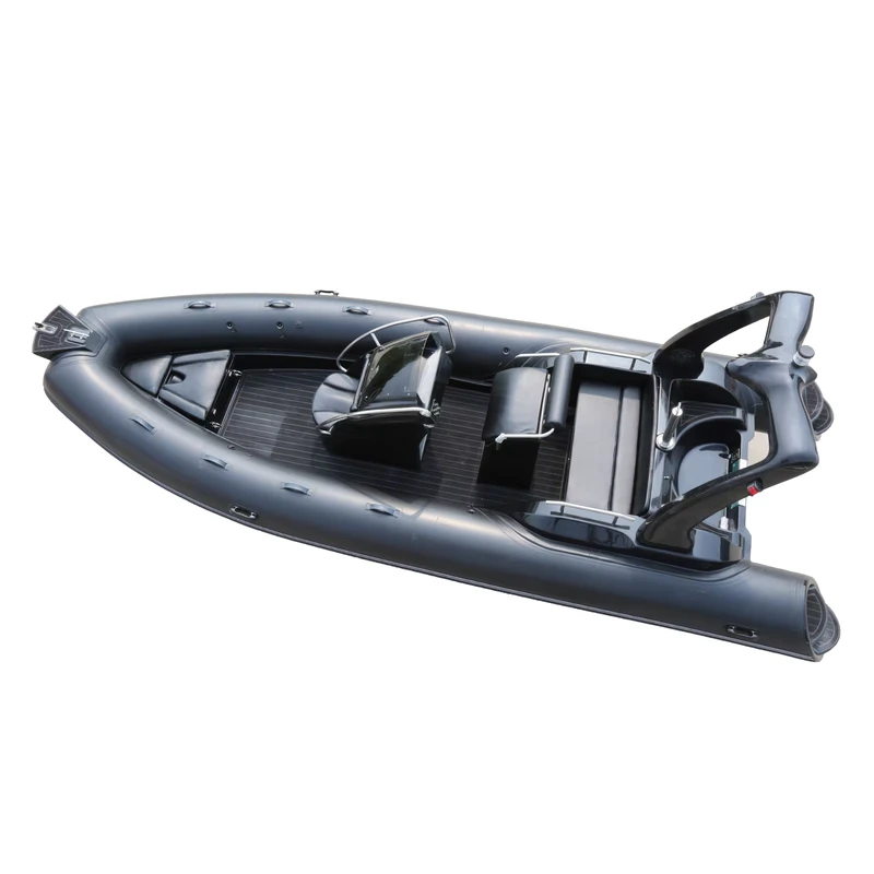 Kayak inflable rígido CE RIB para remo y pesca, hecho de material Hypalon FRP con motor fuera de borda para deportes acuáticos