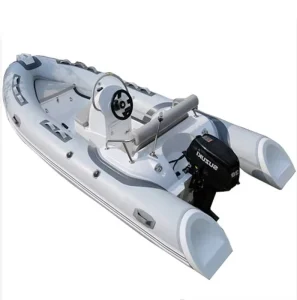 CE RIB New Fashion Luxury RIB 430 Rigid Hull Inflatable Fiberglass Boat