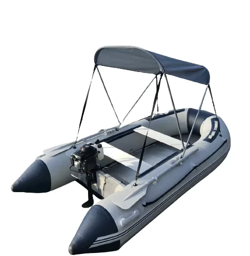 Gommone RIB gonfiabile PVC ad alta velocità con pavimento in alluminio pieghevole supportato da CE per rafting all'aperto