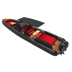 CE Certified 38′ Aluminum Rib Kayak 1150 Hypalon Inflatable Outdoor Power Adventure Lake Fishing Kayak