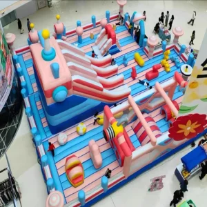 CK 932 Custom Kids Adults Inflatable Bounce House PVC Material Easy Setup 20 Person Capacity Outdoor