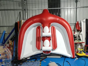 CUSTOMIZED Water Inflatable Stowing Game with Many Colors and Seats for Choice