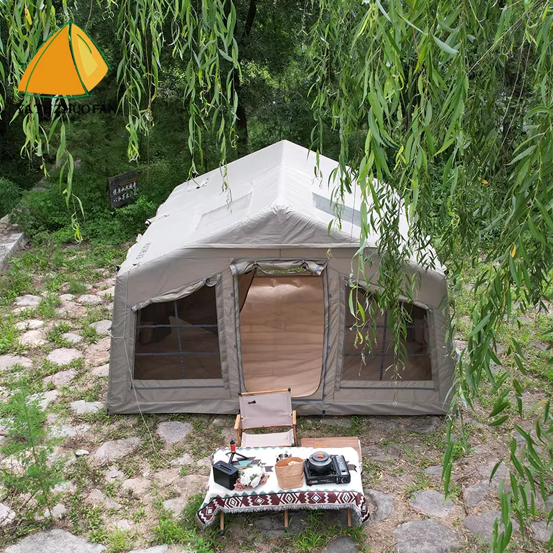 Tentes gonflables pour camping - Tente d'air étanche, facile à installer, légère pour le camping en famille et en randonnée